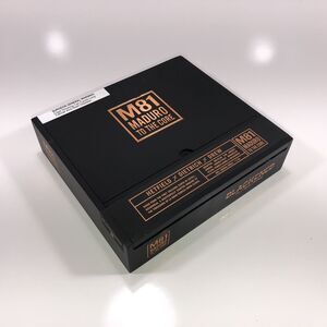 James Hetfield Metallica M81 Blackend Toro Empty Wooden Cigar Box 8.75x6.75x2.25